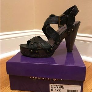 Madden Girl “Emperer” strappy sandals. Size 6.5